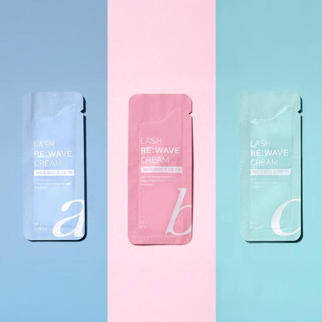 韓國 LASH BE:WAVE 角蛋白翹睫燙劑1+2+3*5
