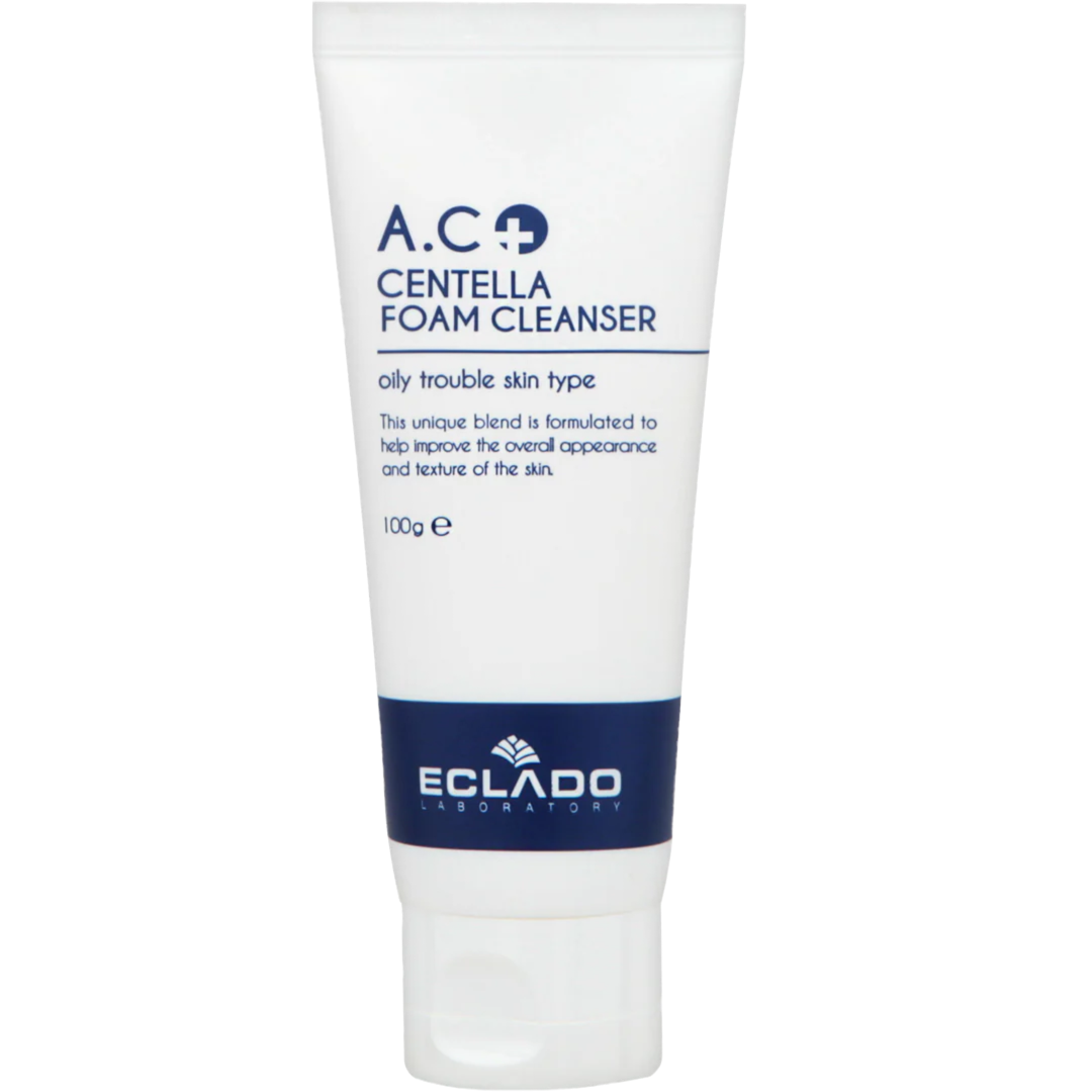 韓國ECLADO  A.C+ CENTELLA FOAM CLEANSER 100g積雪草潔面乳