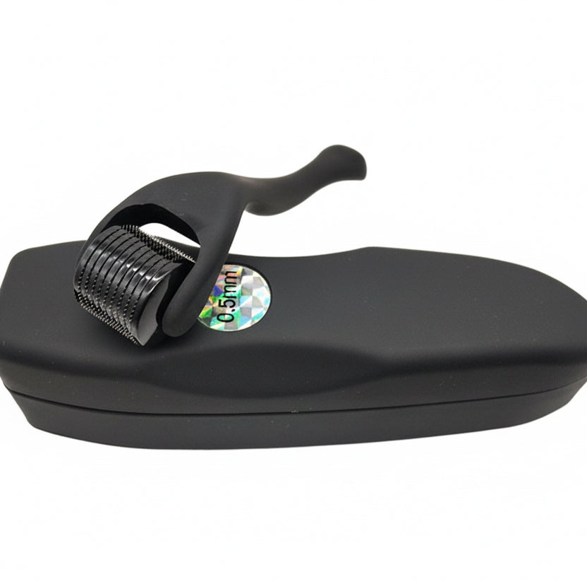 540鈦金磨砂黑滾輪微針噴漆啞光 192針