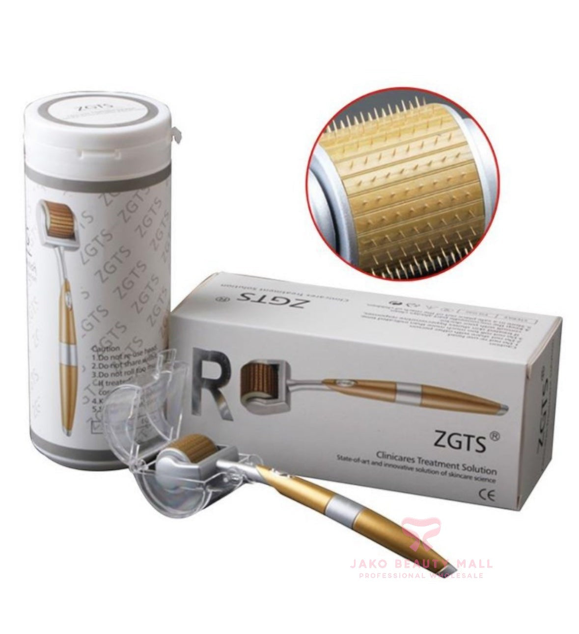 ZGTS 192針專業手動微針滾輪