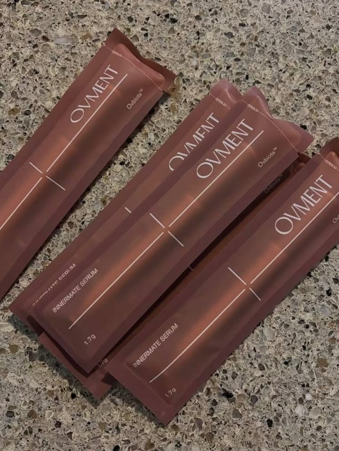 韓國OVMENT 1000億後生元私密凝膠 Innermate Serum 1.7g × 5支獨立包裝