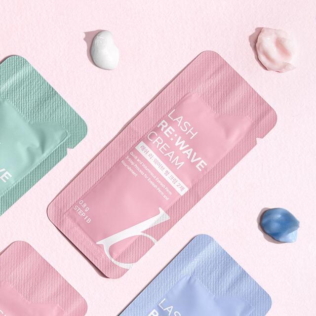 韓國 LASH BE:WAVE 角蛋白翹睫燙劑1+2+3*5