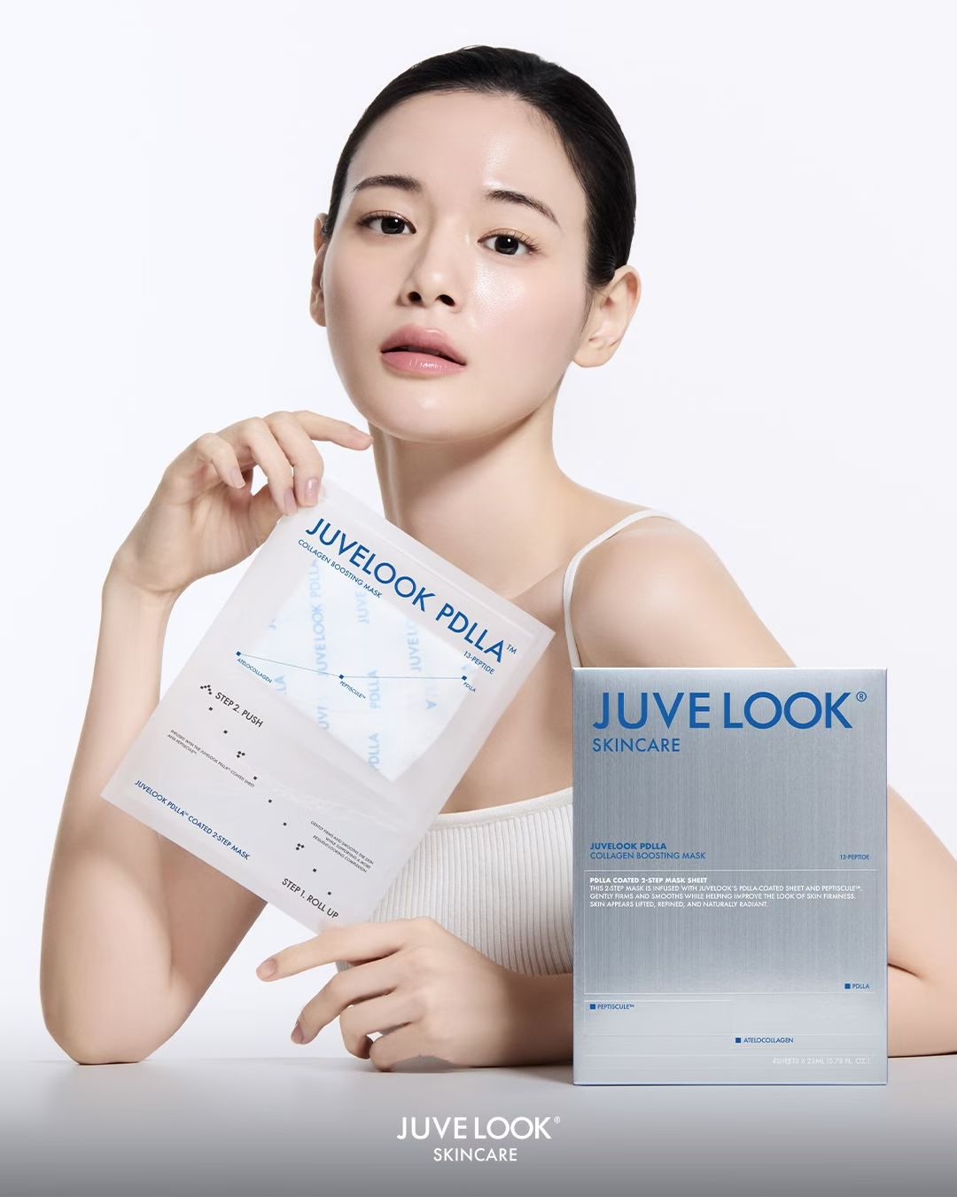 ✨韓國JUVELOOK膠原緊緻提拉面膜 4片/盒｜填充感嫩膚神器