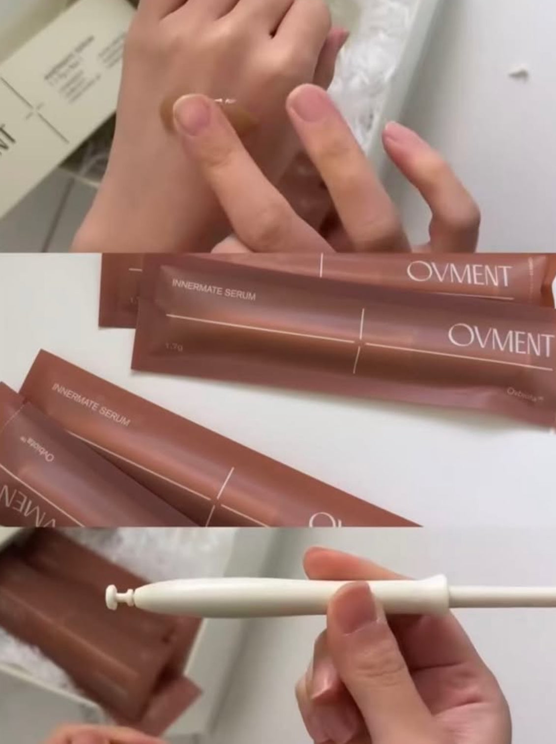 韓國OVMENT 1000億後生元私密凝膠 Innermate Serum 1.7g × 5支獨立包裝