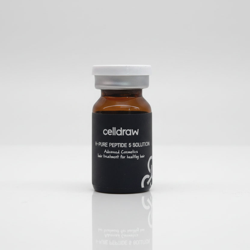 【買2送1】韓國 Celldraw H-PURE PEPTIDE 5 SOLUTION 高濃度純肽頭皮生髮精華 5ml*10｜5種高濃度胜肽｜毛囊再生精華｜脫髮解決方案｜韓國頭皮科學