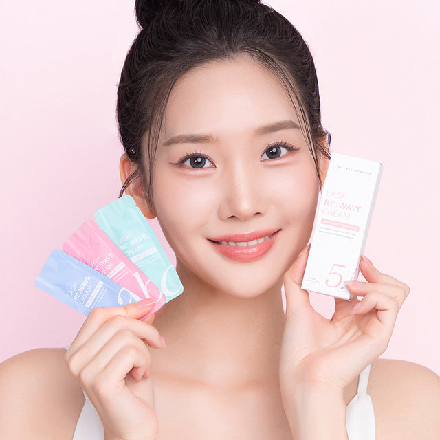 韓國 LASH BE:WAVE 角蛋白翹睫燙劑1+2+3*5