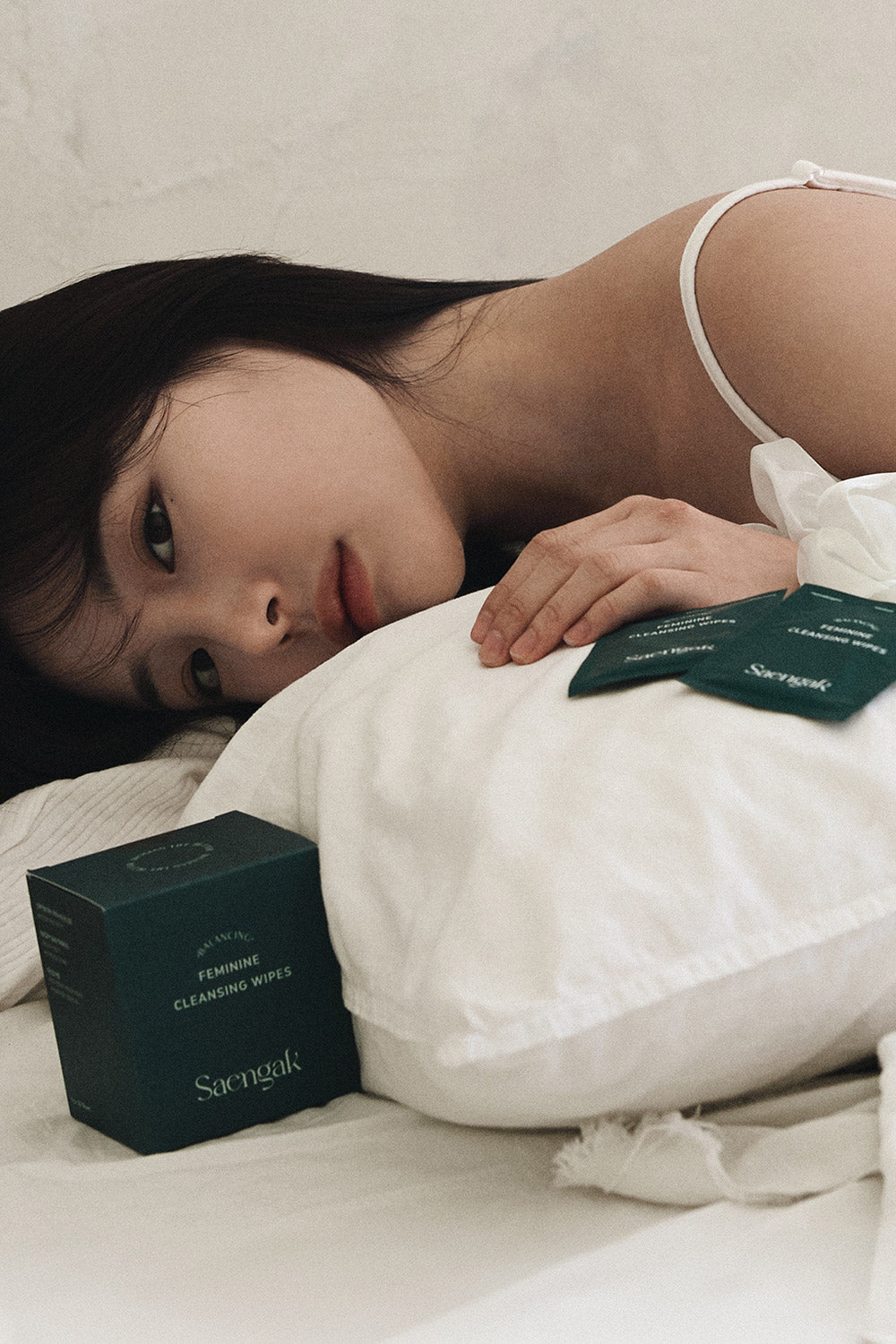 韓國Saengak益生菌私密養膚濕巾 15片/盒 私密護理 pH平衡 淨化異味 便攜隨身包 溫和清潔