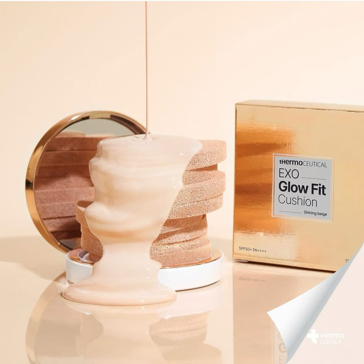 韓國thermoceutical GLOW FIT 外泌體防曬氣墊粉底 13g/0.45oz