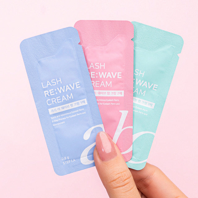 韓國 LASH BE:WAVE 角蛋白翹睫燙劑1+2+3*5