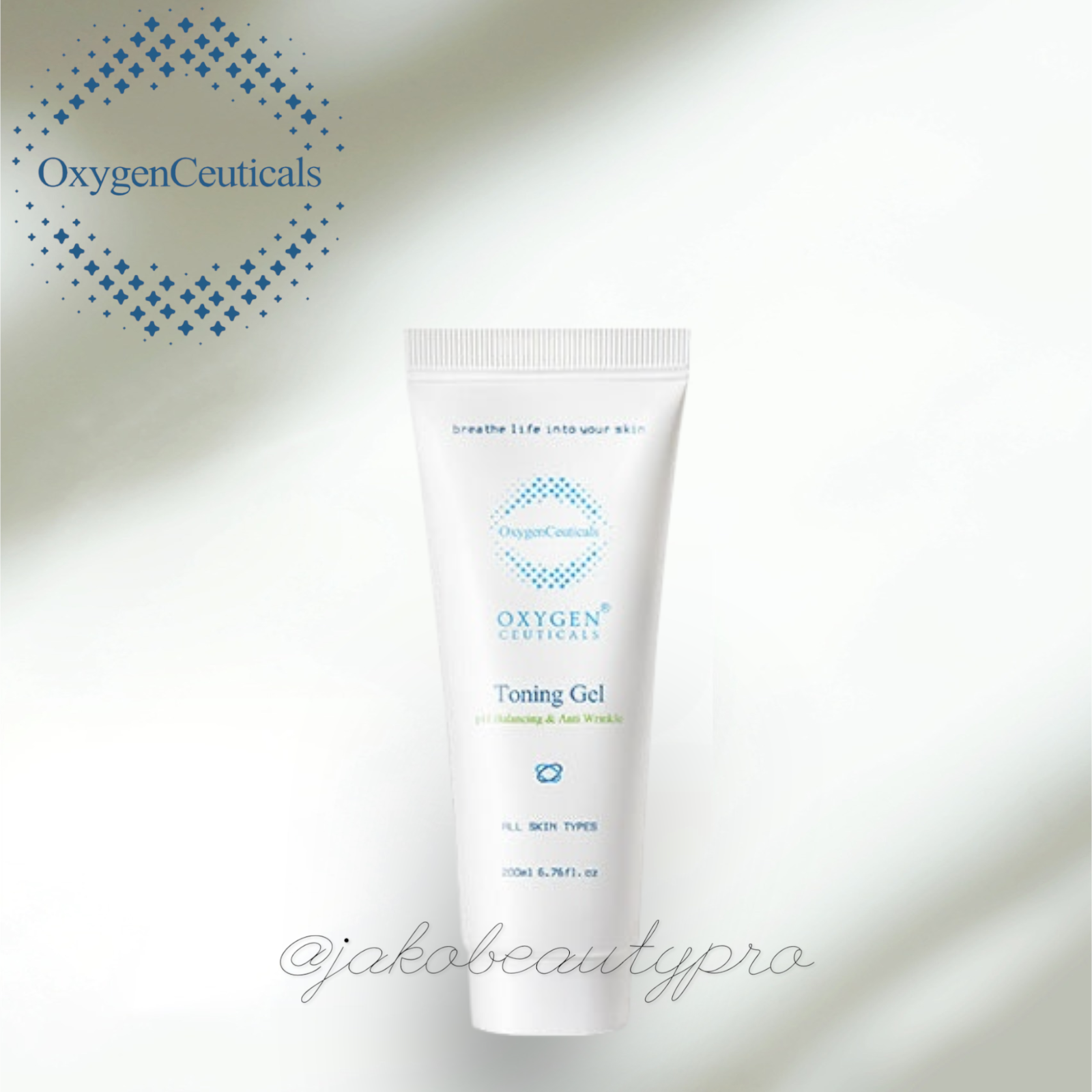 韓國Oxygen ceuticals  水油平衡爽膚啫喱toning gel 200ml