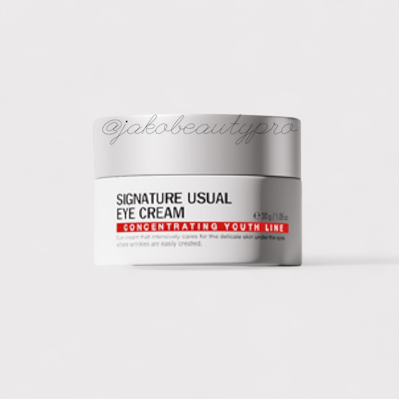 韓國 DERMALINE三文魚保濕去細紋眼霜SIGNATURE USUAL EYE CREAM 30g