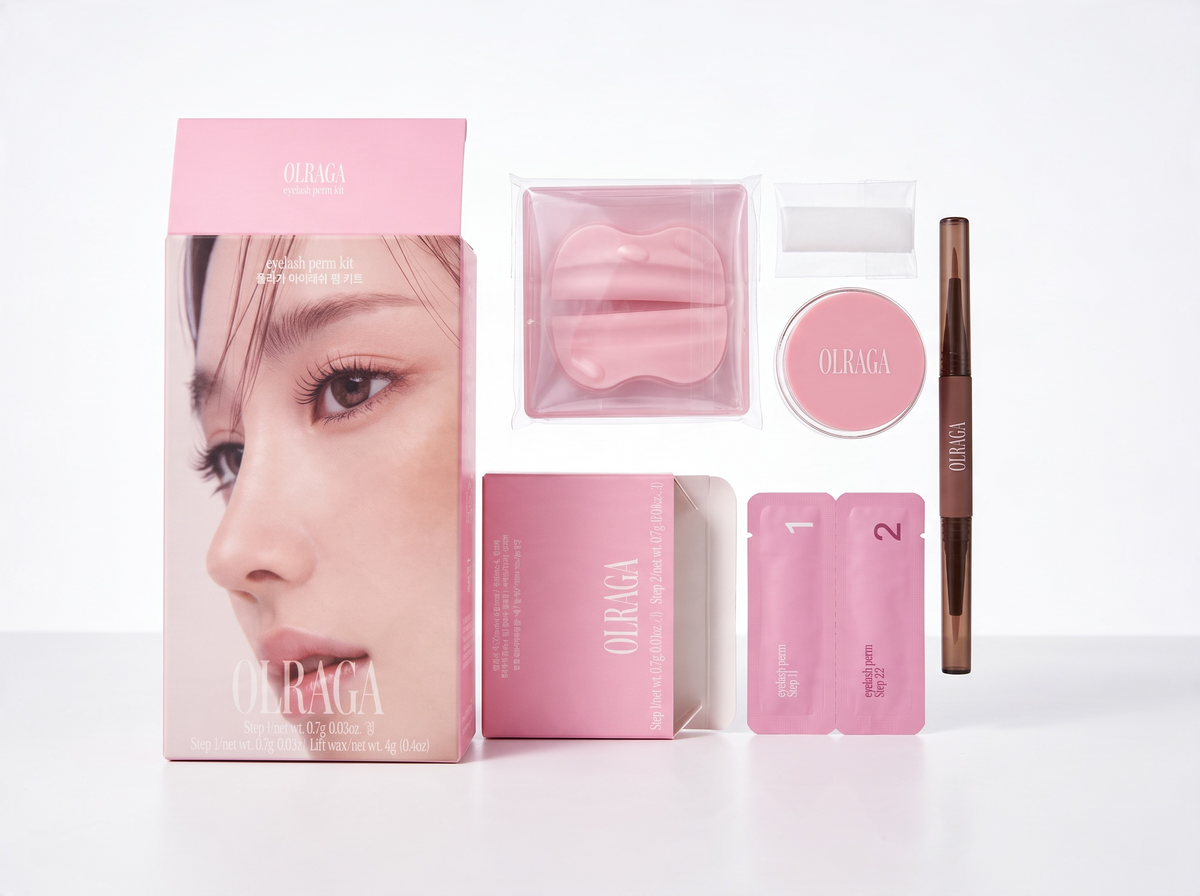 KOREA OLRAGA Keratin Lash Lift Single Use Set｜Salon Grade Lash Lift