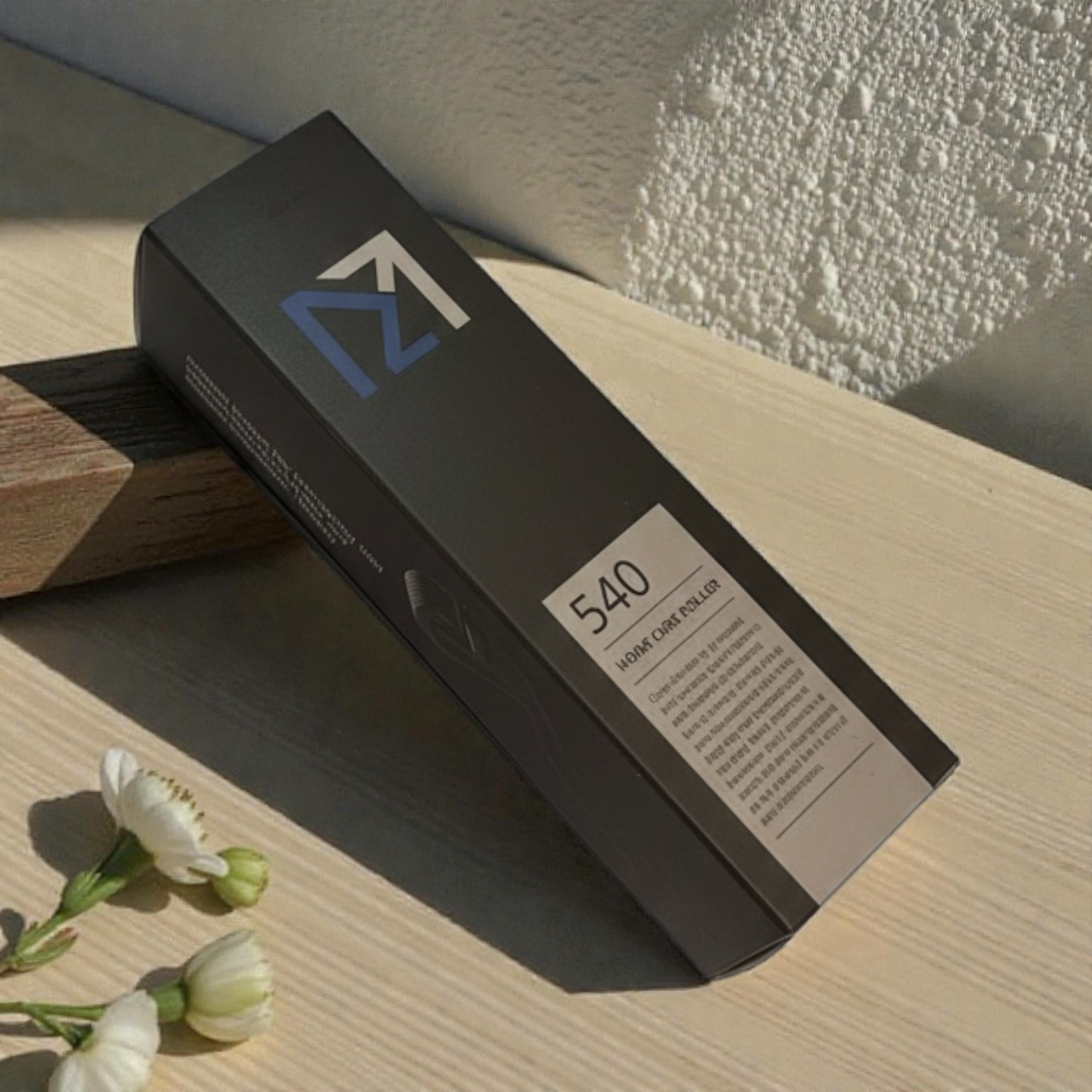 540鈦金磨砂黑滾輪微針噴漆啞光 192針