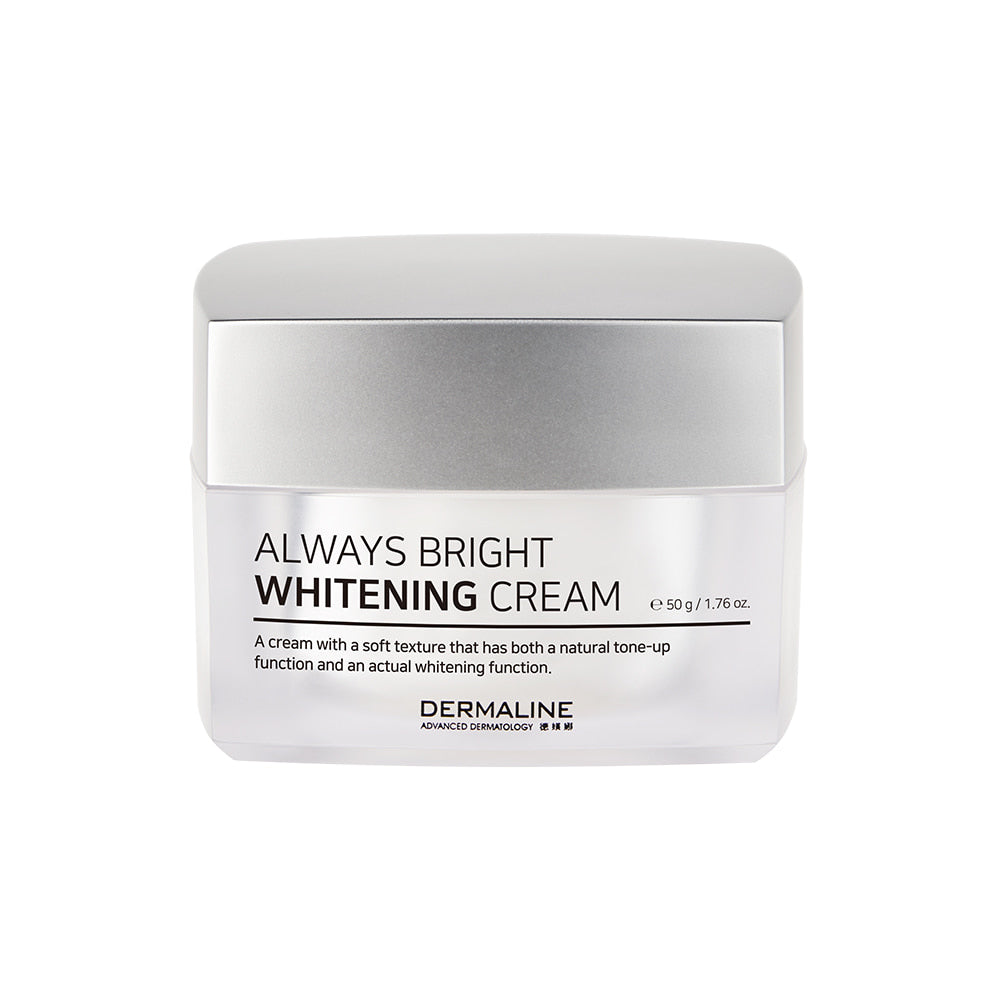 韓國dermaline 素顏霜Always Bright Whitening Cream 50g