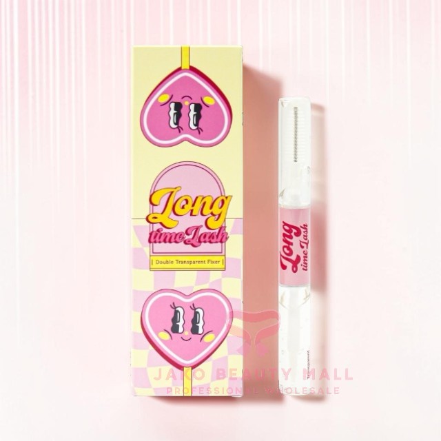 韓國 Long Time Lash 長效睫毛雙層營養定型液(透明/黑色)｜睫毛精華+睫毛膏定型二合一