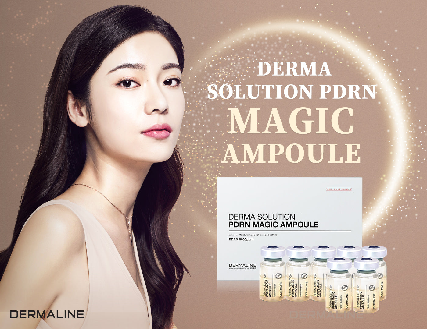 韓國Dermaline 三文魚PDRN安瓶精華液MTS微針 Derma Solution PDRN Magic Ampoule 7*5ml