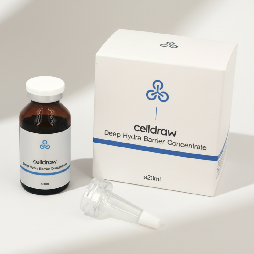 【買2送1】韓國Celldraw Deep Hydra Barrier Concentrate 細膩盈潤安瓶 20ml｜深層保濕修復｜極乾肌救星｜屏障強化