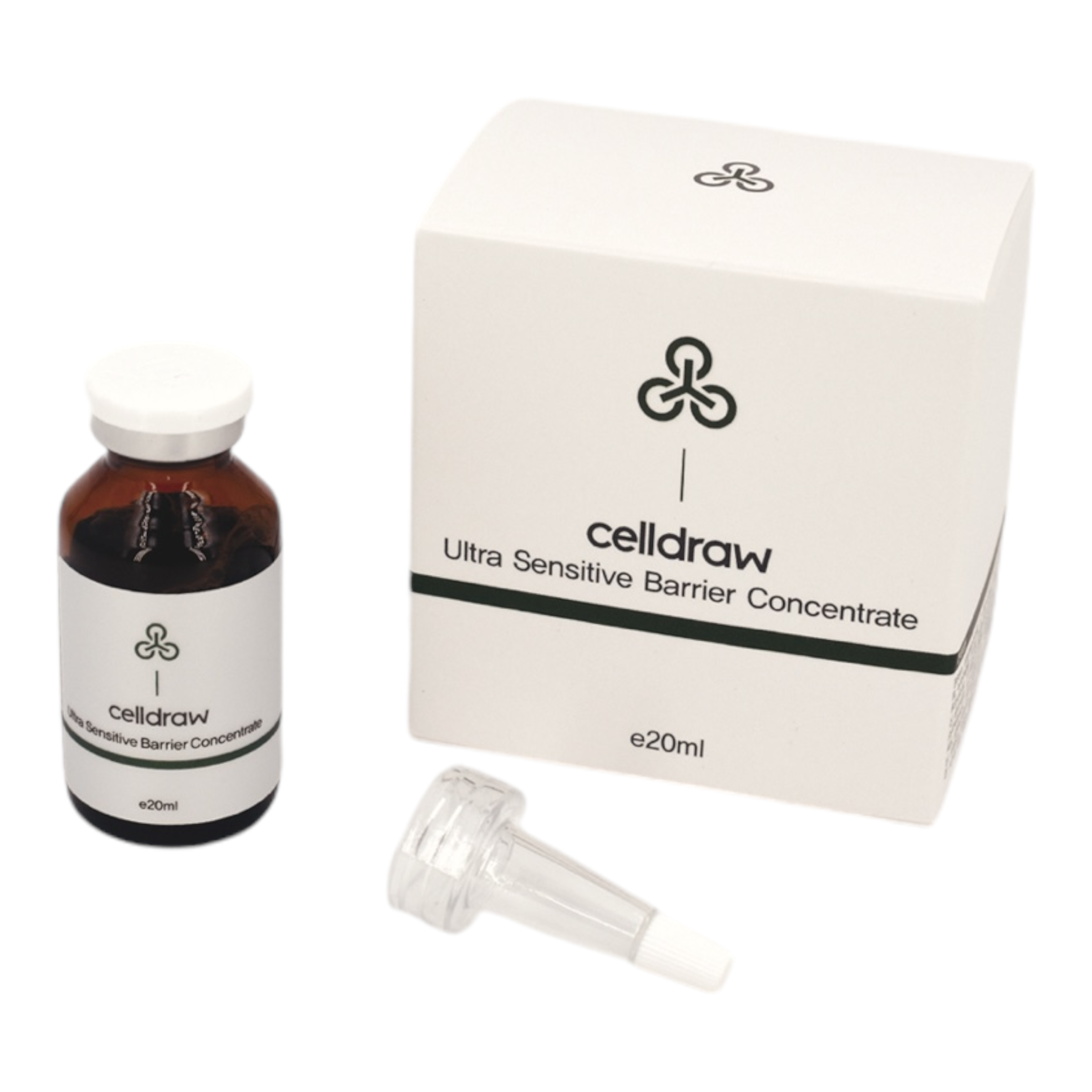 【買2送1】韓國celldraw Ultra sensitive barrier concentrate 舒敏安瓶 20ml / 1box