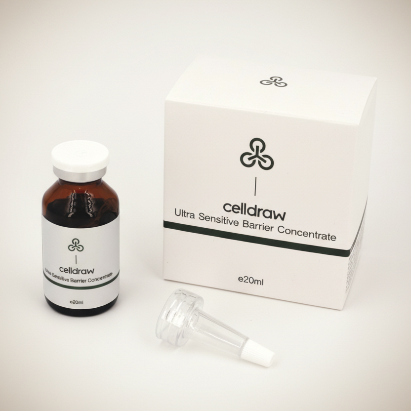 【買2送1】韓國Celldraw Ultra Sensitive Barrier Concentrate 舒敏安瓶 20ml｜極度敏感肌救星｜屏障修復｜鎮靜泛紅