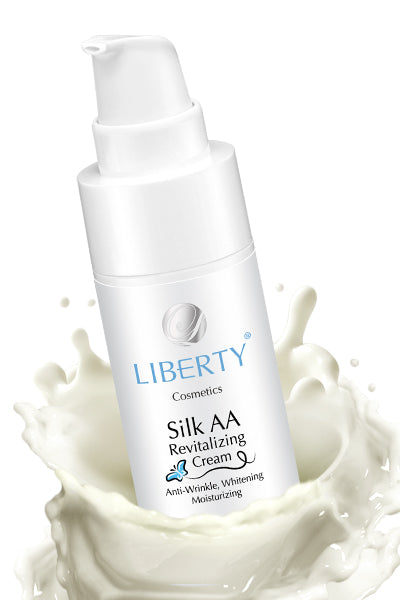 法國LIBERTY Cosmetics 蠶絲蛋白緊緻頸膚霜  Silk-AA Revitalizng cream 30ml/100ml（面/頸適用）