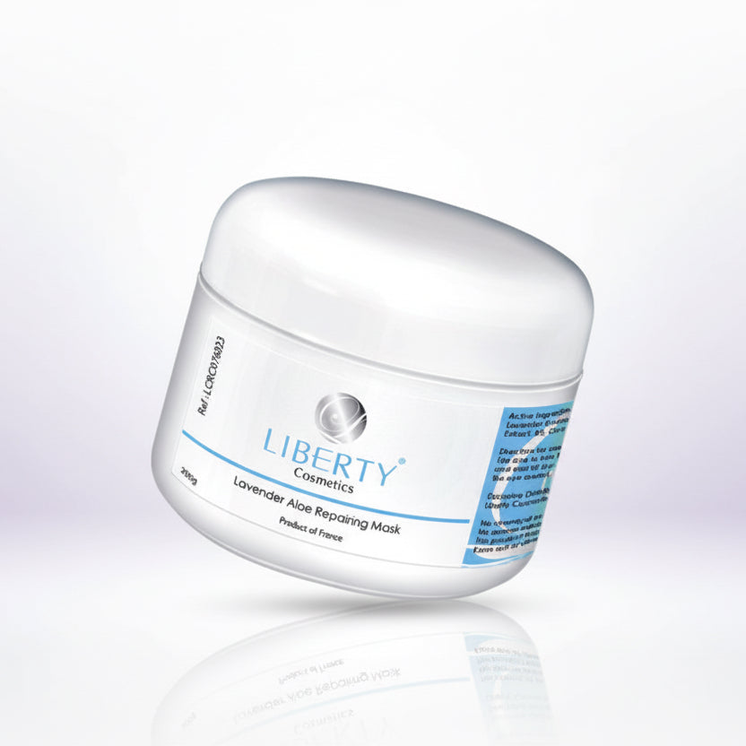 法國碧詩LIBERTY COSMETICS  薰衣草盧薈抗敏面膜 Lavender Aloe Repairing Mask 200g