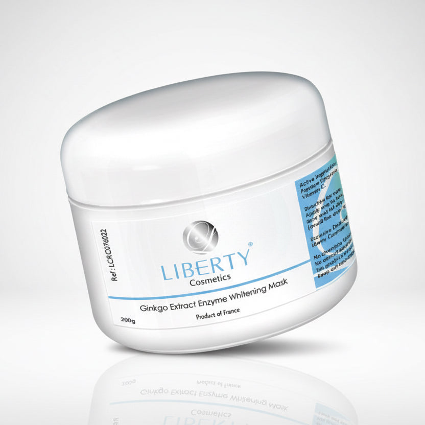 法國碧詩LIBERTY COSMETICS   銀杏酵素美白面膜 Ginkgo Extract Enzyme Whitening Mask 200g