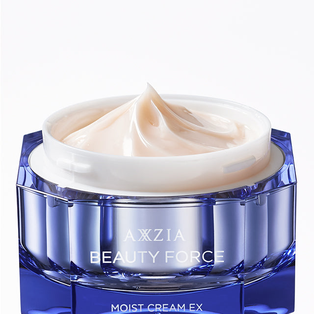 日本Axxzia 御顏晶采貽貝蛋白修護保濕面霜 BEAUTY FORCE MOIST CREAM EX 30g