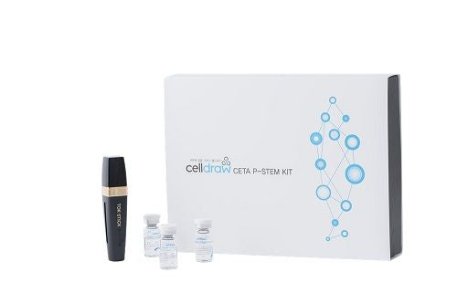 韓國 celldraw 三文魚針微針套裝(含鍍金微針） CETA P-Stem kit 2ml*8