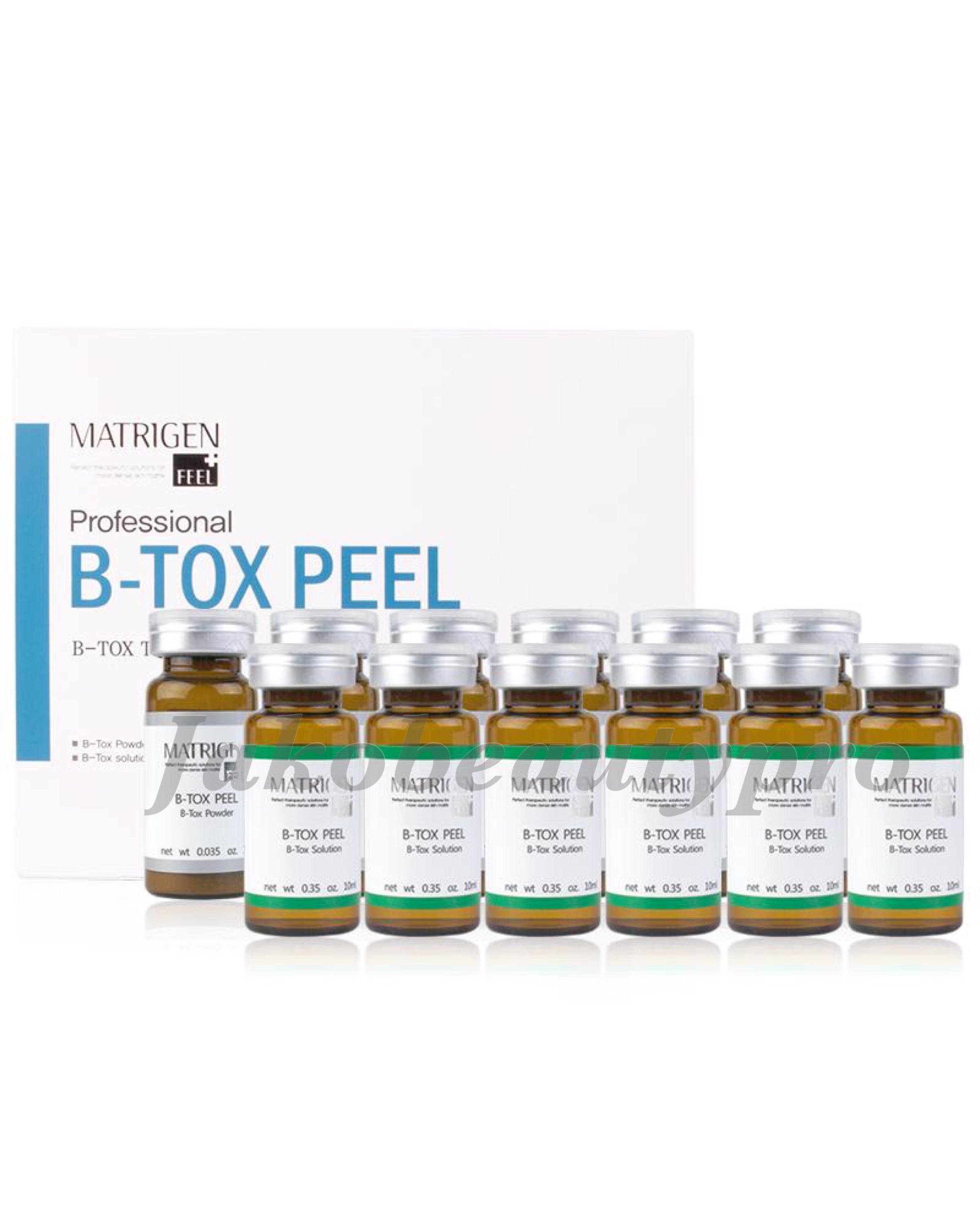 【美容展價】韓國MATRIGEN海藻矽針B-TOX PEEL海藻煥膚美容院裝 一套6次