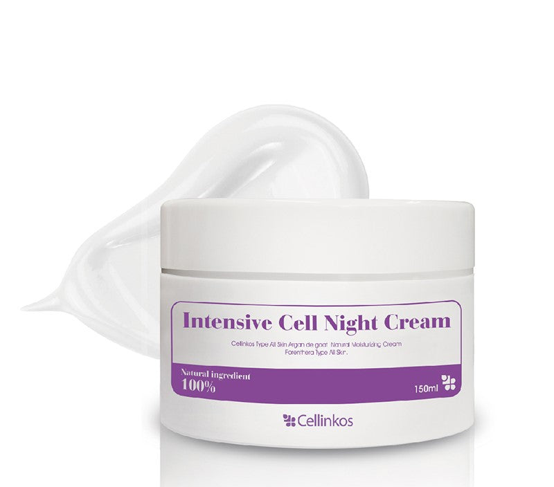 韓國Cellinkos臍帶血幹細胞抗衰再生修復晚霜 Intensive Cell Night Cream  50ml