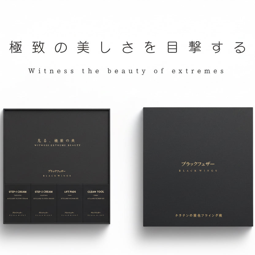 【專業版包順豐】黑之羽Blackwings角蛋白翹睫套盒 日韓美容院專用