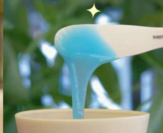 韓國陶瓷肌系列-水晶冰膜軟膜粉Aqua gin masque blue 35g