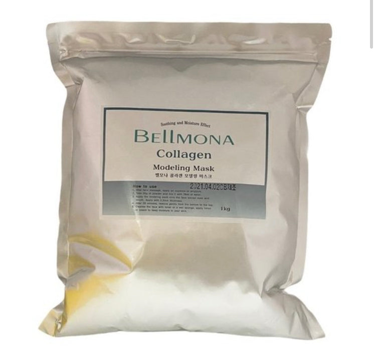 【清貨優惠】韓國BELLMONA豌豆幹細胞軟膜粉 修復鎮靜補水/膠原蛋白 1000g