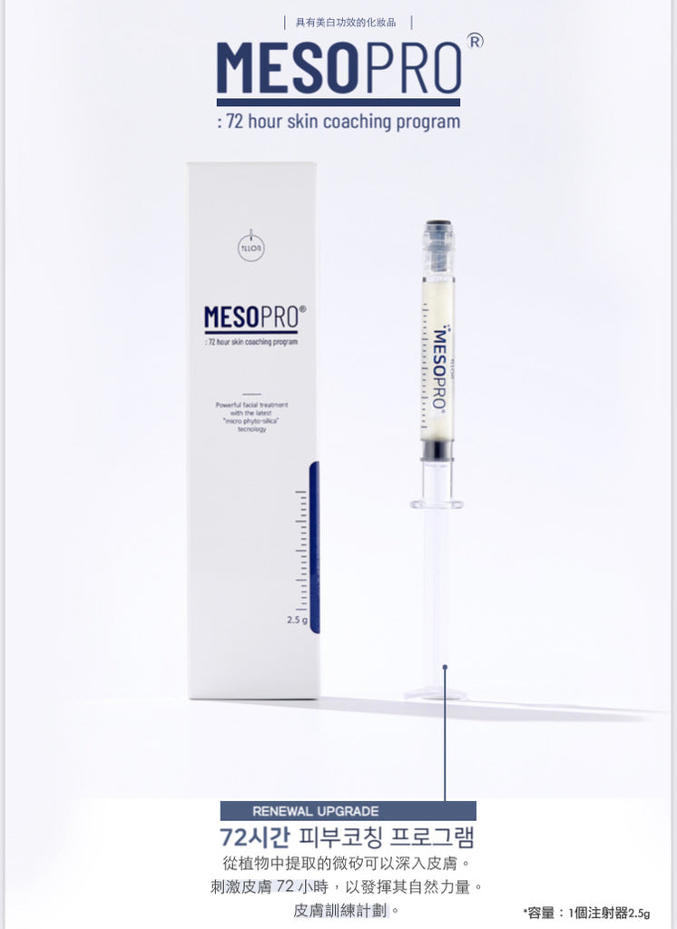 韓國mesopro微硅針皮膚更新針劑 2.5G