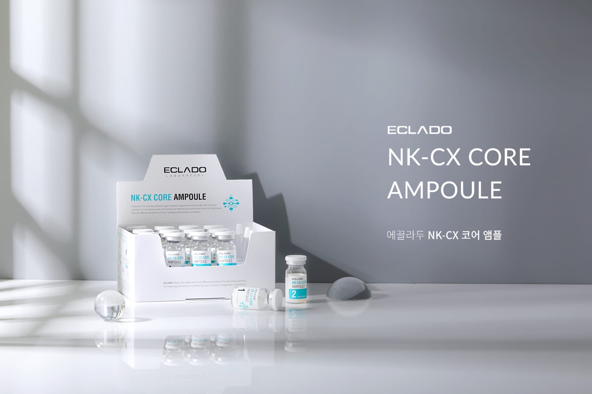 韓國Eclado 幹細胞培養液NK-CX Core Ampoule (1st 5ML-6EA ,2nd 7ML-6EA)